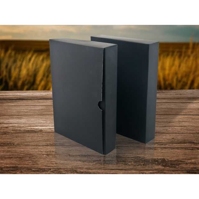 Cutie Cadou Neagra piele sintetica